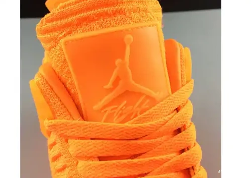 AQ3559-800 FLYKNIT “TOTAL ORANGE” JORDAN AQ3559-800 AIR 4 0408